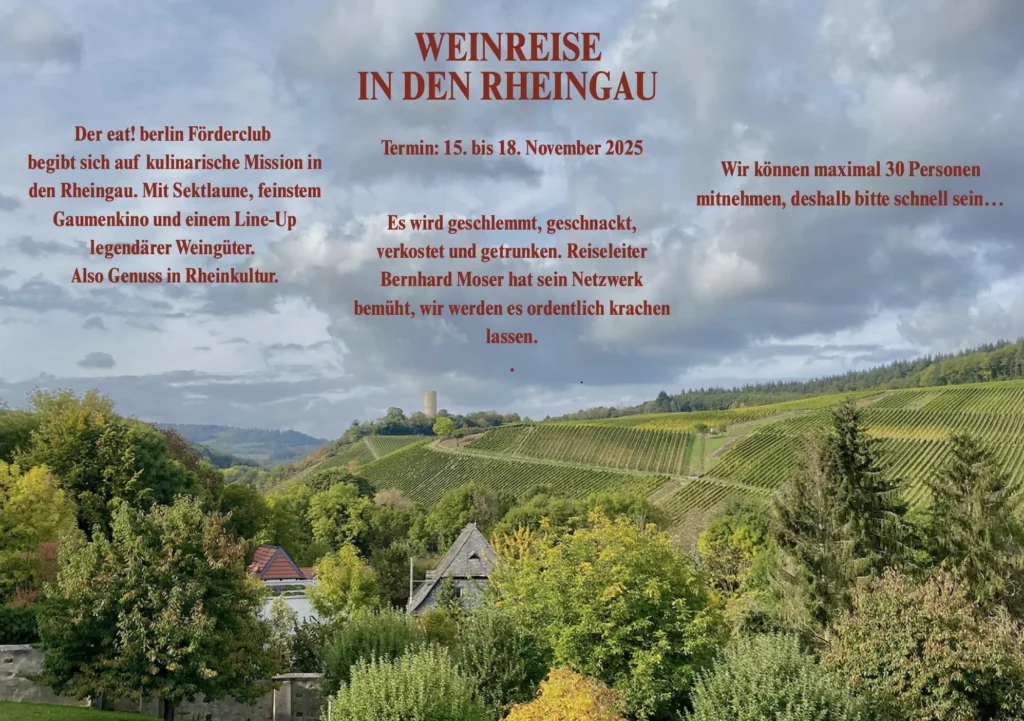 Weinreise in den Rheingau – Weinschule Berlin